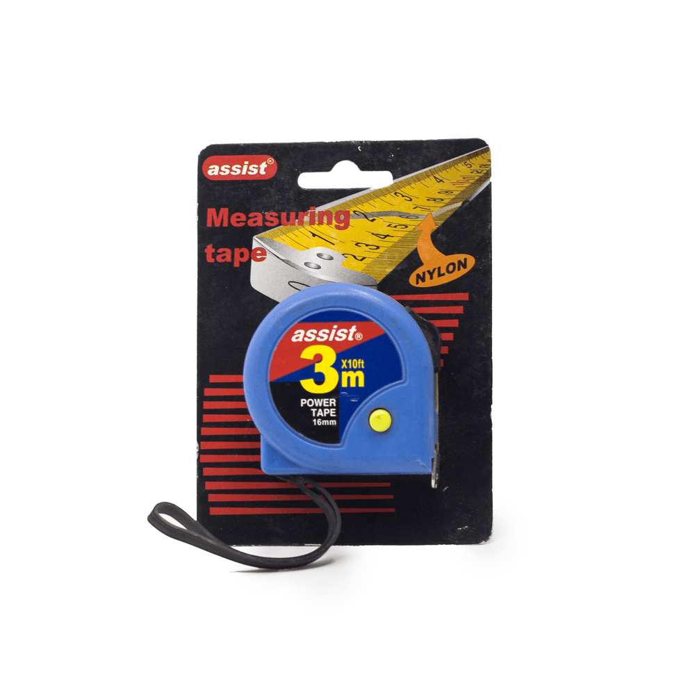 Assist - Measuring Tape 3Mx10Ft - Power Tape 16Mm