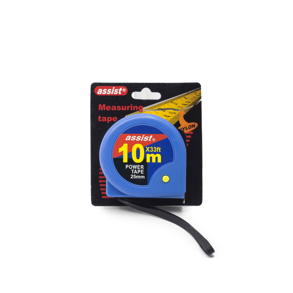 Assist - Measuring Tape 10Mx33Ft - Power Tape 25Mm