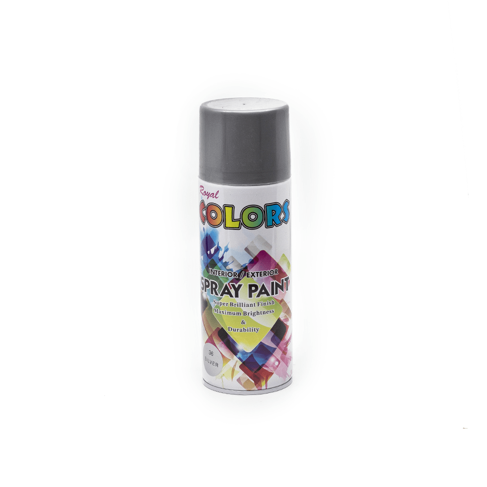 Royal Colors - Spray Paint (Silver 36)