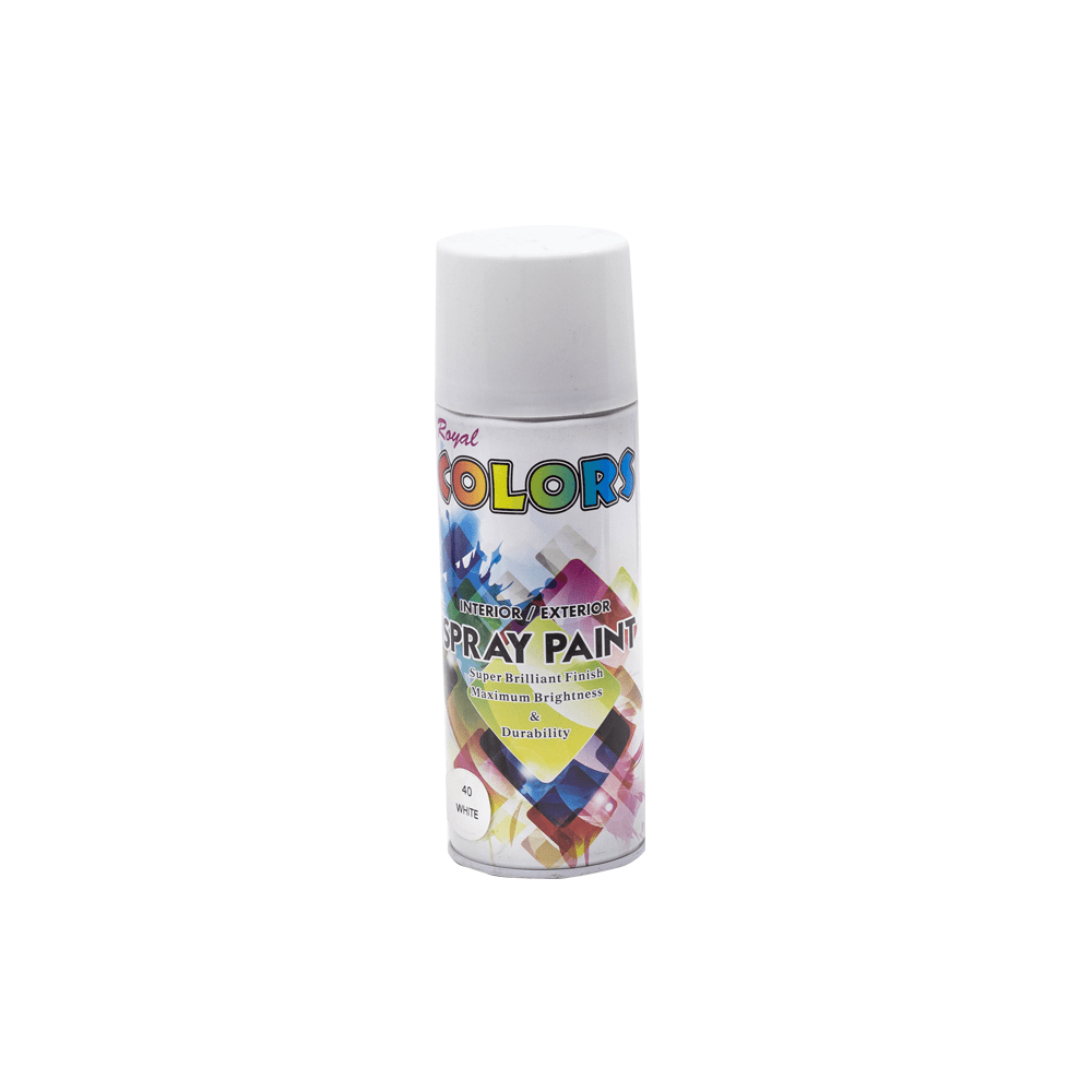 Royal Colors - Spray Paint (White 40)