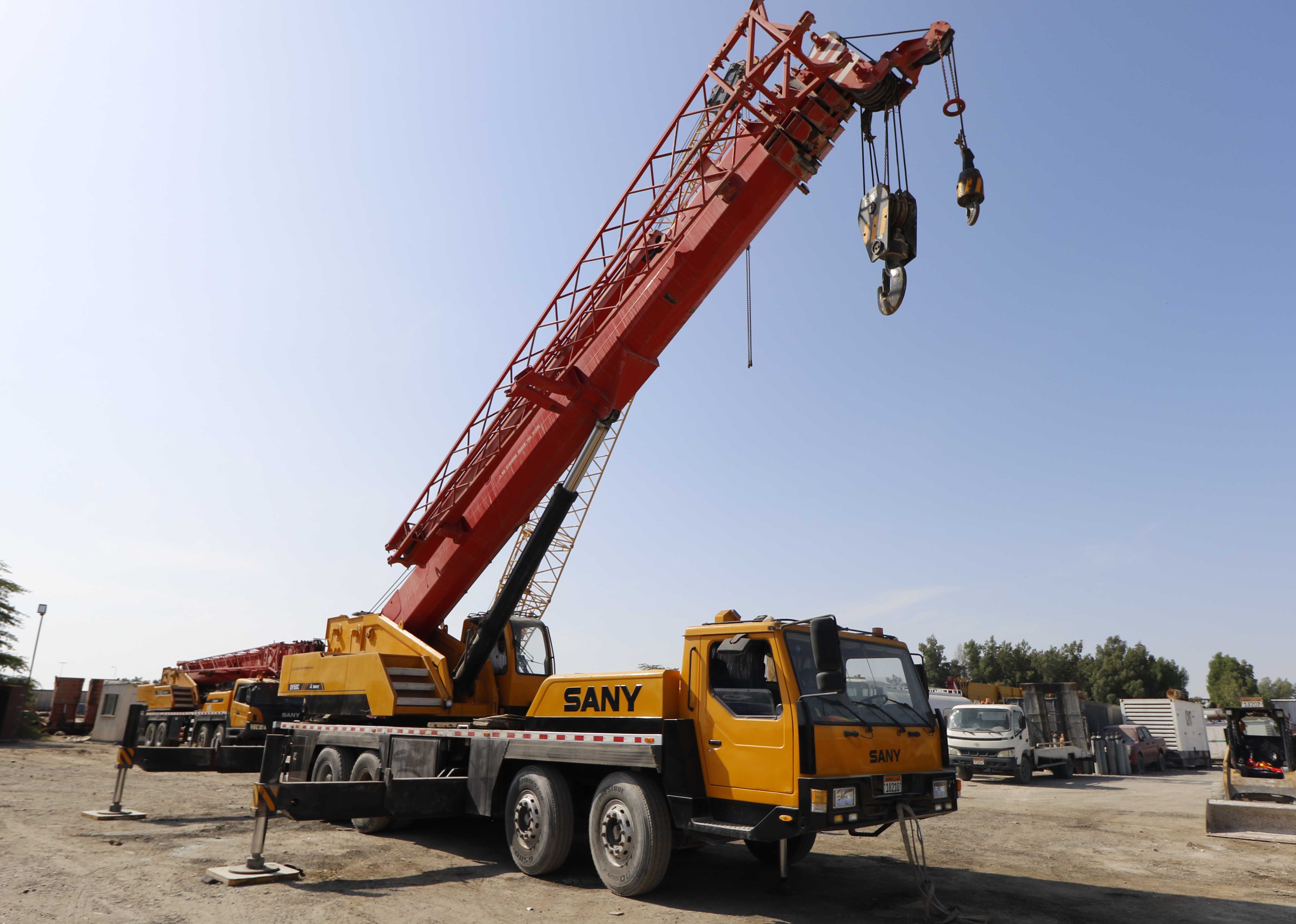 Buy SANY - Mobile Crane (50 Tons) Online | Machinery for Rent | Qetaat.com