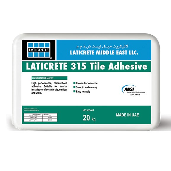 Laticrete - 315 Tile Adhesive