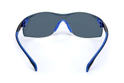 Buy 3M- S1102SGAF Solus Safety Glasses, Black/Blue Frame, Scotchgard Anti-Fog Grey Lens Online | Safety | Qetaat.com