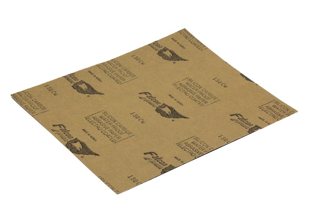 Buy FALCON - Waterproof Abrasive Paper (100 SHEETS PER PKT) (150) Online | Hardware Tools | Qetaat.com