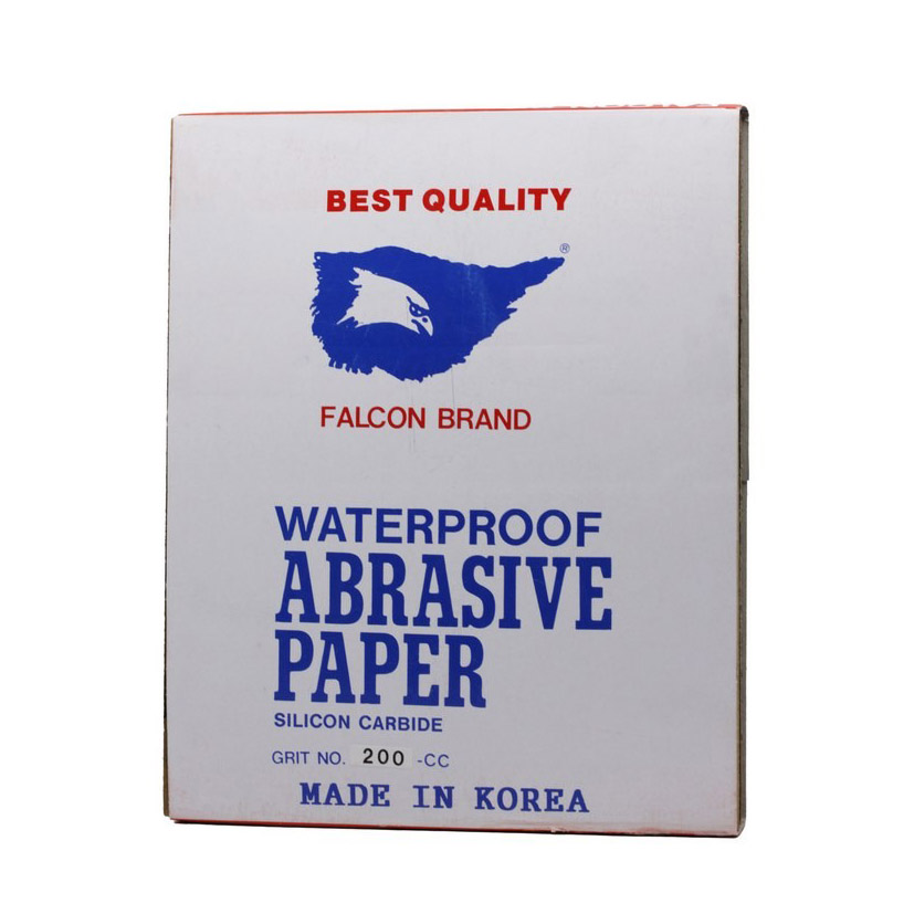 Falcon - Waterproof Abrasive Paper (100 Sheets Per Pkt) (200)