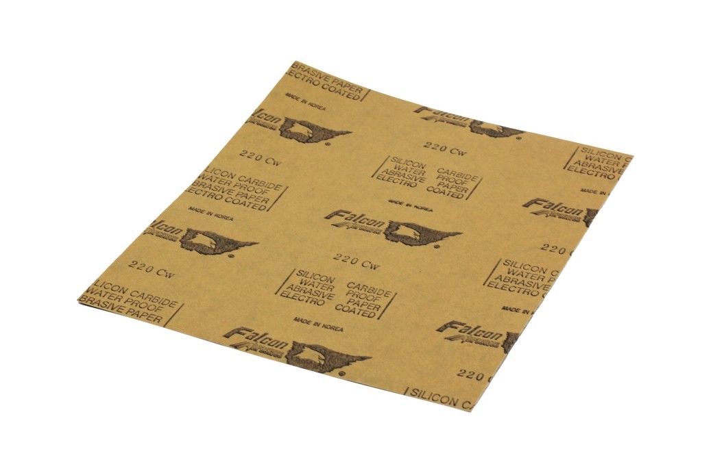 Buy FALCON - Waterproof Abrasive Paper (100 SHEETS PER PKT) (220) Online | Hardware Tools | Qetaat.com