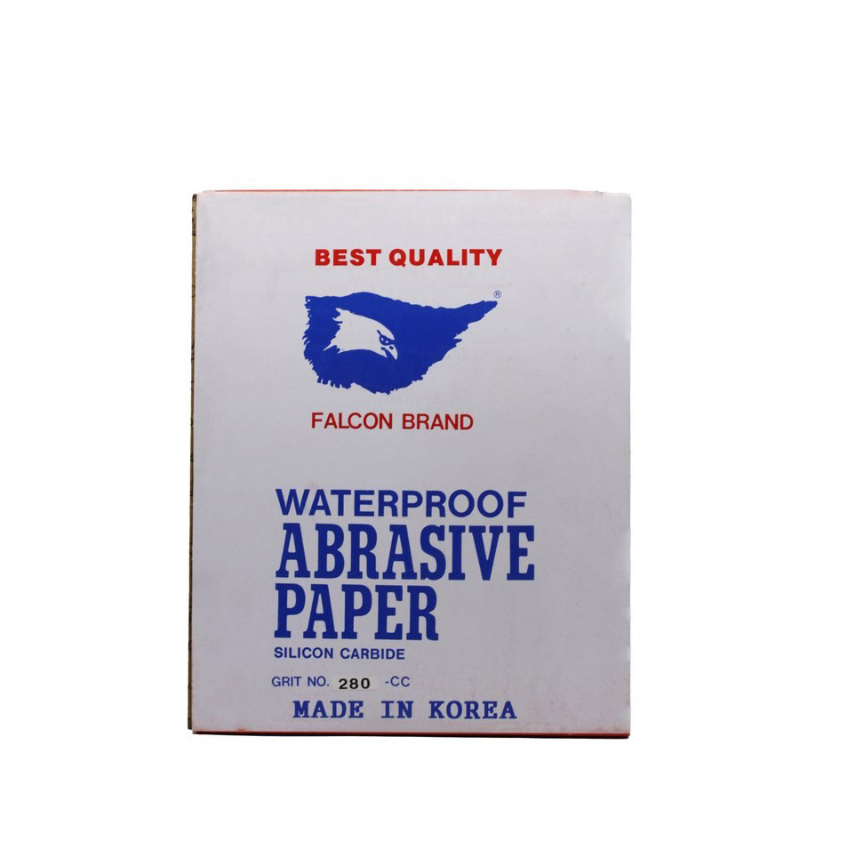 Falcon - Waterproof Abrasive Paper (100 Sheets Per Pkt) (280)