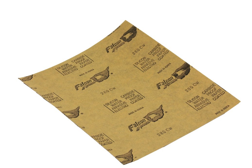 Buy FALCON - Waterproof Abrasive Paper (100 SHEETS PER PKT) (280) Online | Hardware Tools | Qetaat.com