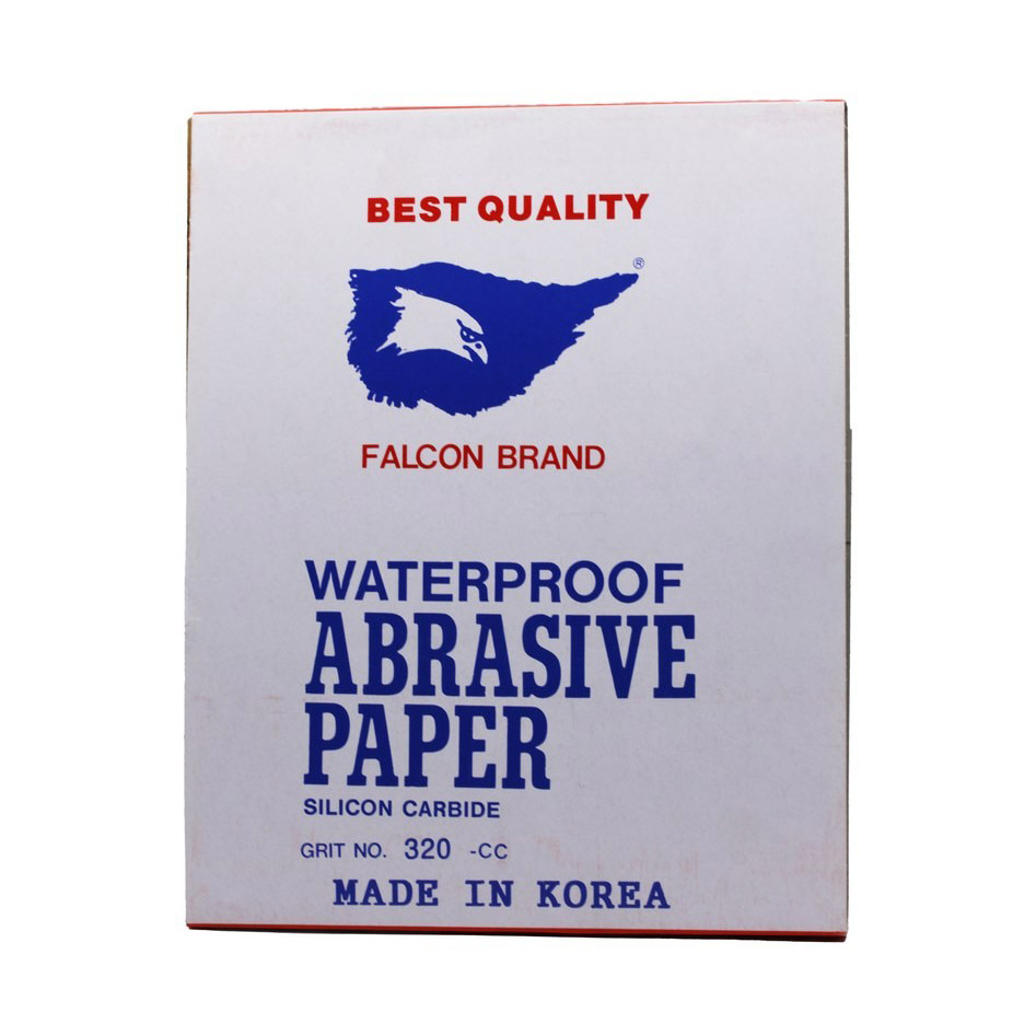 Falcon - Waterproof Abrasive Paper (100 Sheets Per Pkt) (320)