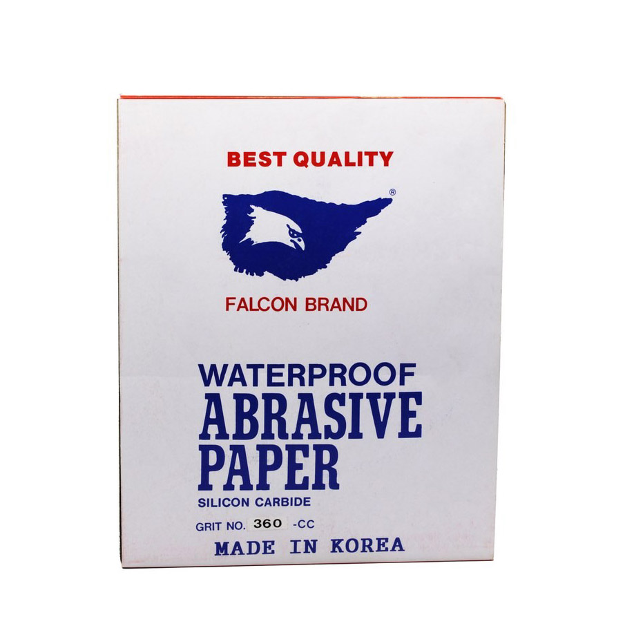 Falcon - Waterproof Abrasive Paper (100 Sheets Per Pkt) (360)