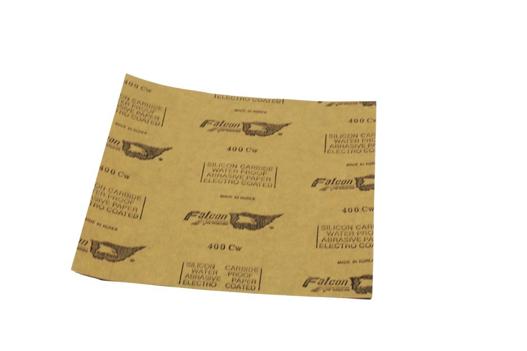 Buy FALCON - Waterproof Abrasive Paper (100 SHEETS PER PKT) (400) Online | Hardware Tools | Qetaat.com