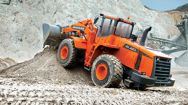 Buy DOOSAN - Wheel Loader - DL420A Online | Machinery for Rent | Qetaat.com