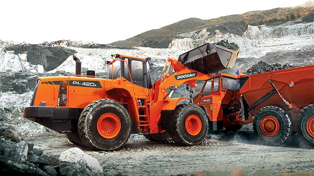 Buy DOOSAN - Wheel Loader - DL420A Online | Machinery for Rent | Qetaat.com