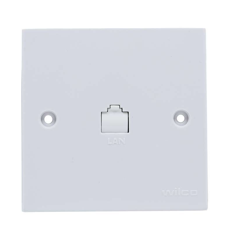 1 Gang Lan (Rj45) Socket