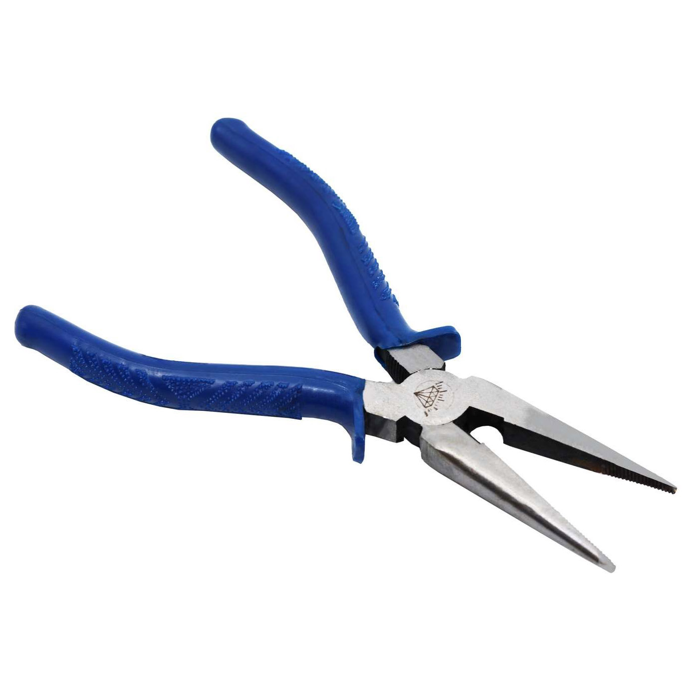 Long Flat Nose Plier With Side Cutting Jaws