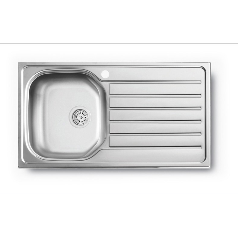 Artenova Kitchen Sink Ae850 500X860X170Mm 1 Bowl+Tray