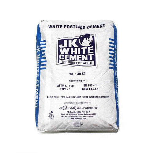 Jk White Cement - 40 Kg