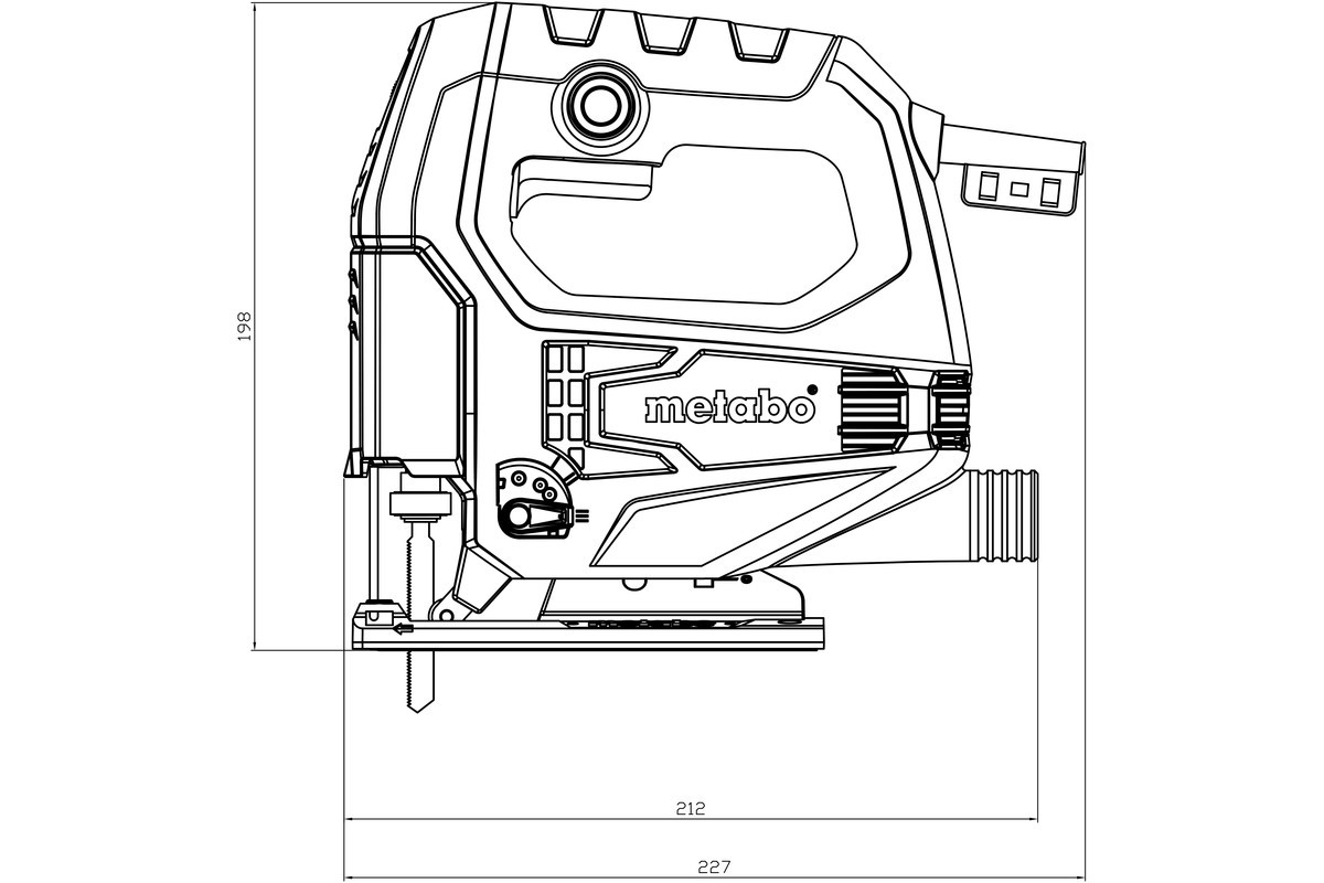 Buy METABO -STEB 65 QUICK (601030000) JIGSAW Online | Power Tools | Qetaat.com