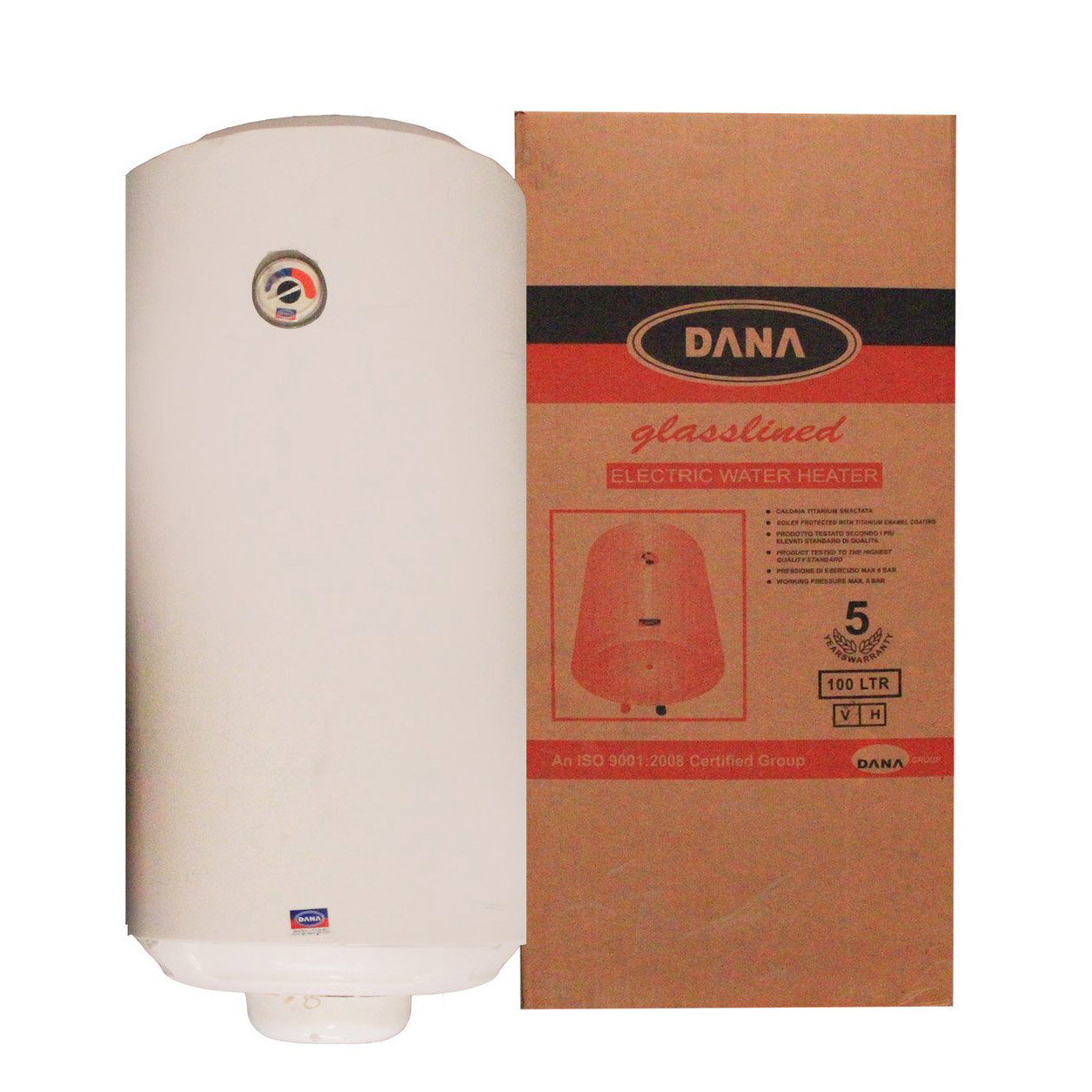 Dana Electric Water Heater 100L Vertical (No Warranty)