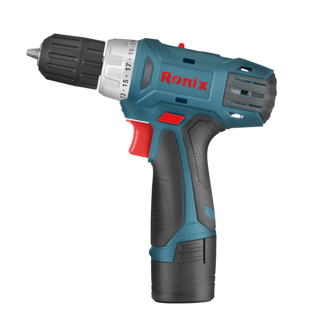 Buy Ronix Cordless Screwdriver Battery 12V, Chuck 10, Torque 2 - RH-8612 Online | Power Tools | Qetaat.com