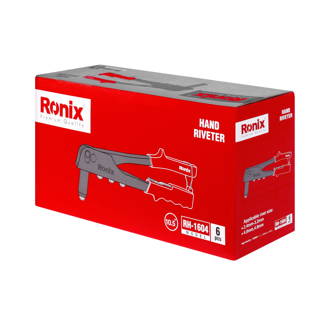 Buy Ronix Hand Riveter -Revit Pin 2,4,4.8mm Online | Hardware Tools | Qetaat.com