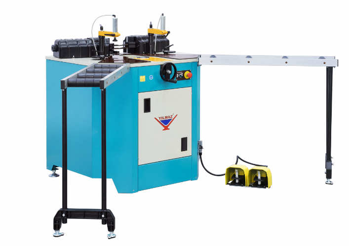 Buy Yilmaz Automatic Hydraulic Corner Crimping M/c For Alumium Profiles Online | Machinery for Sale | Qetaat.com