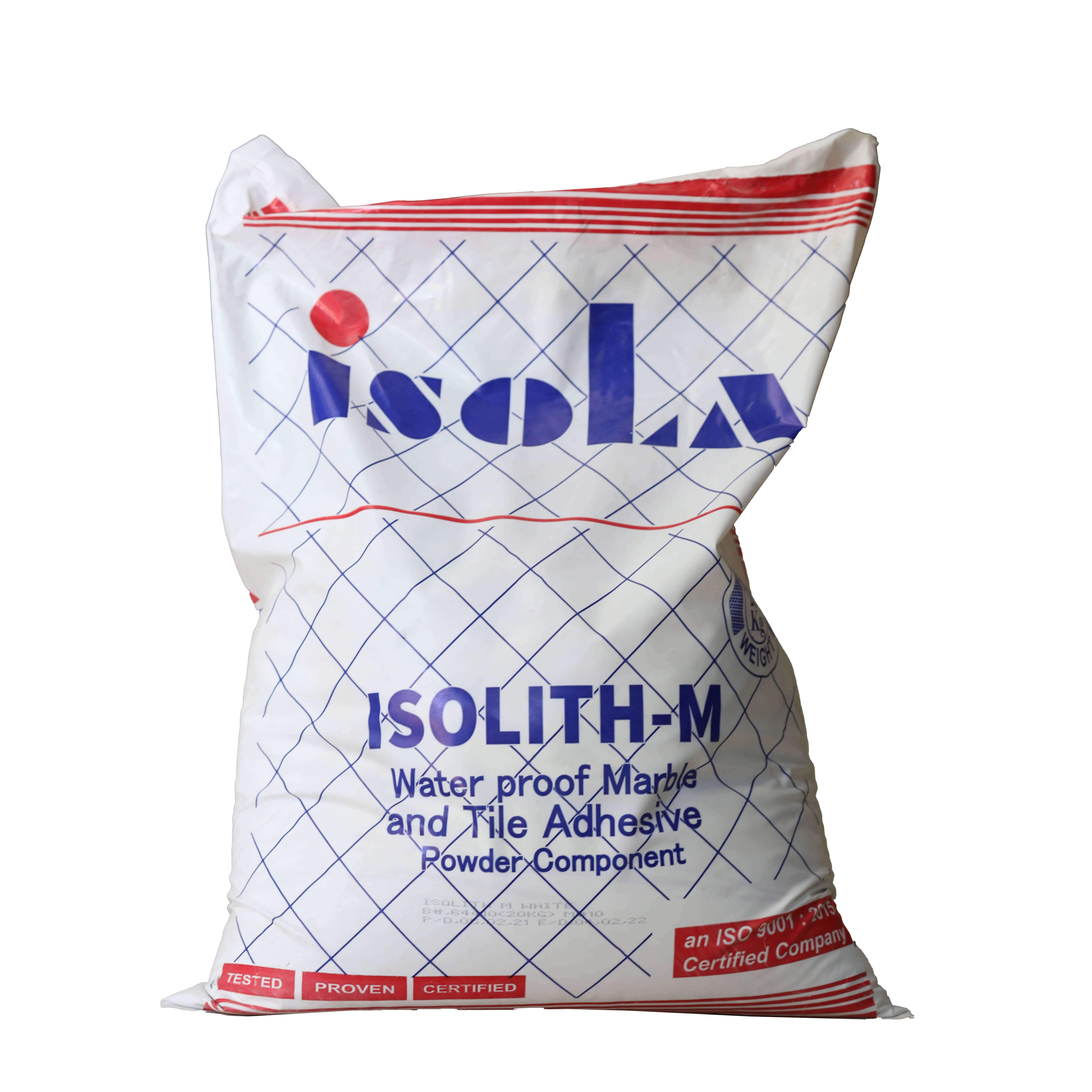 Isola Isolith M Grey Waterproof Adhesive Powder Component - 20Kg