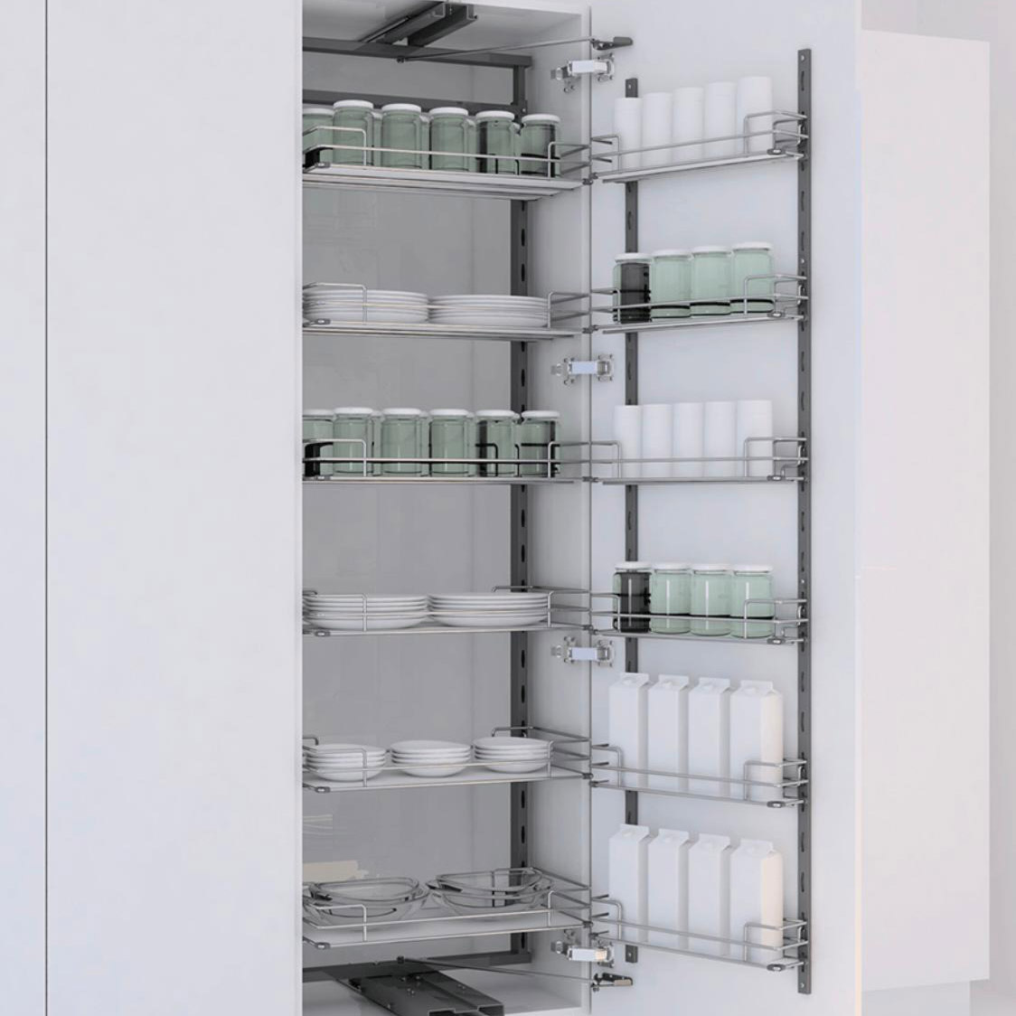 Tandem Pull Out Pantry Storage