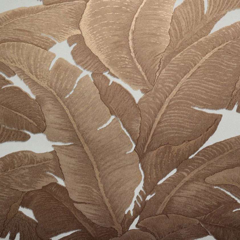 Leaves Wallpaper - 53Cm*10.05M - 5.32Sqm - 21"X11Yds - With Fixing