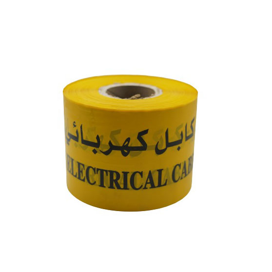 Yellow Electrical Warning Tape - 6" X 300 MTR