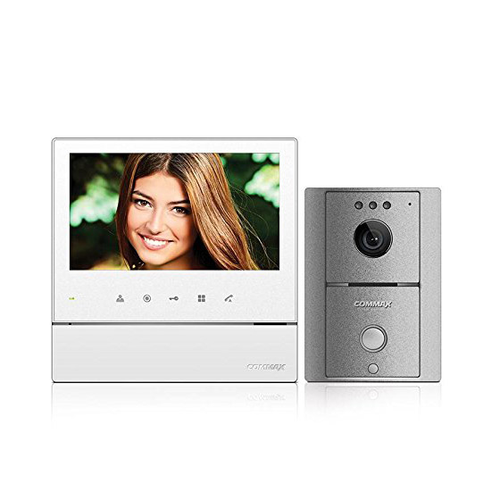 Commax Colour Video Door Phone - Memory Card Slot With Camera