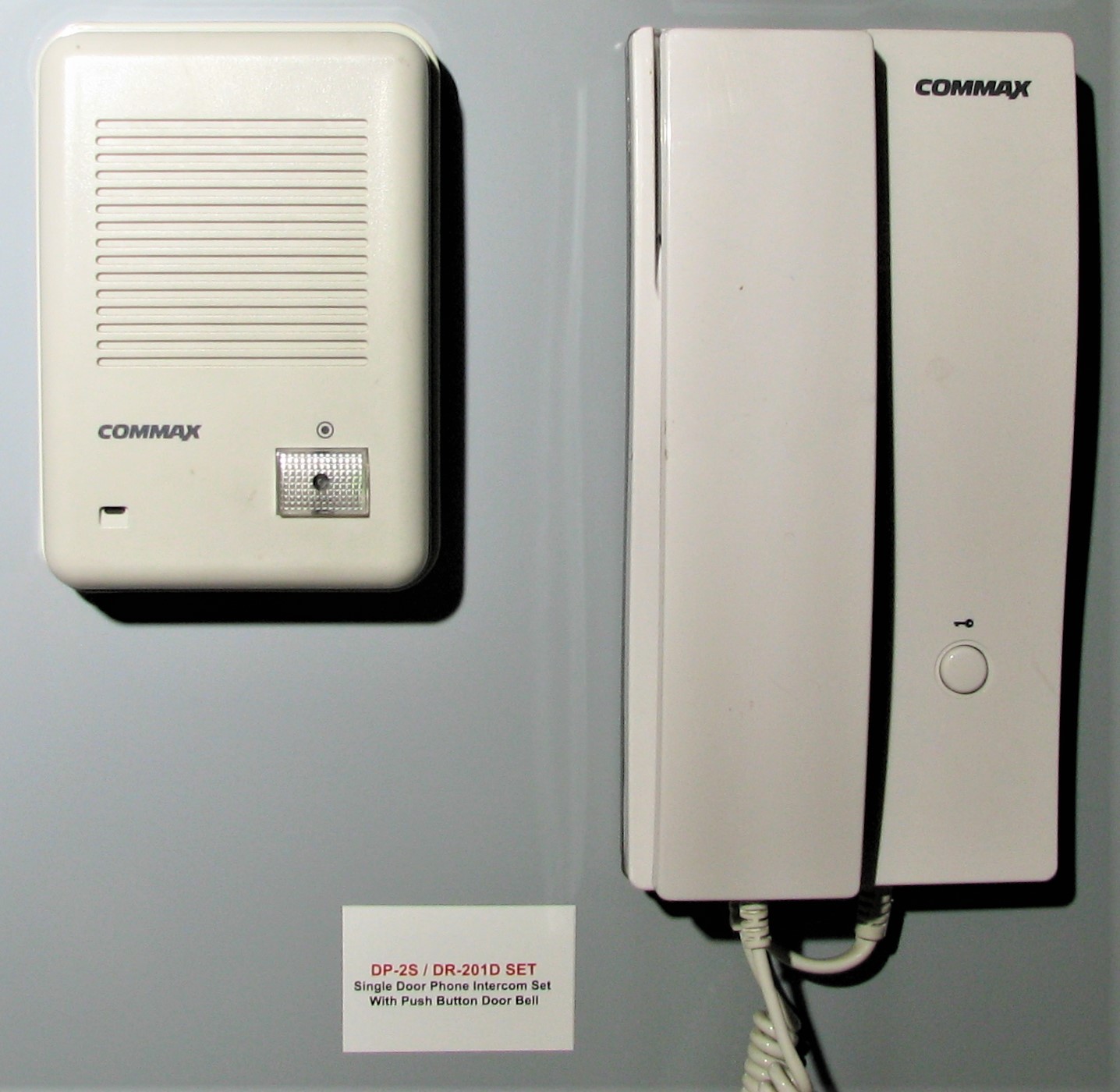 Commax Single Door Phone - Without Door Switch