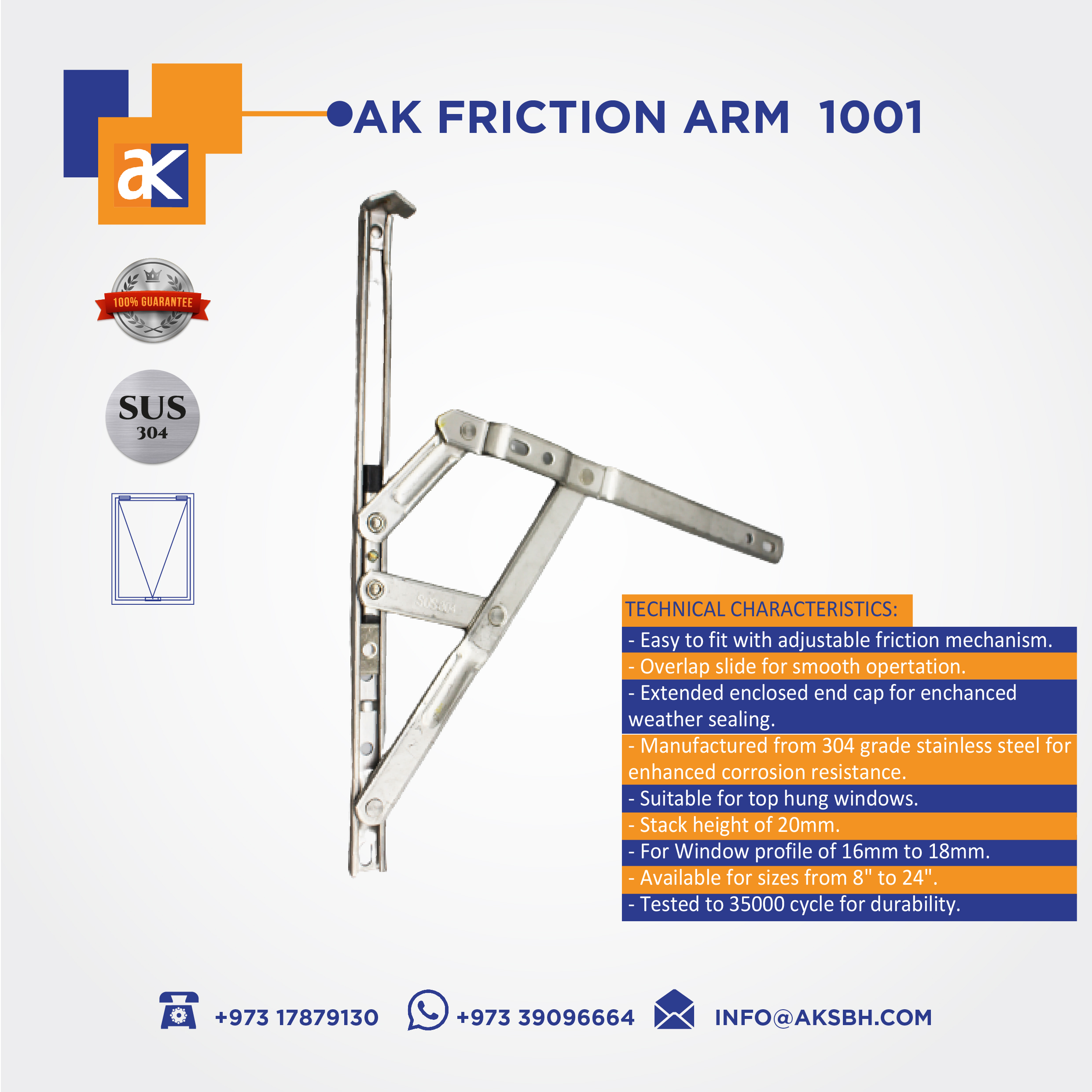 Ak Friction Arm 1001