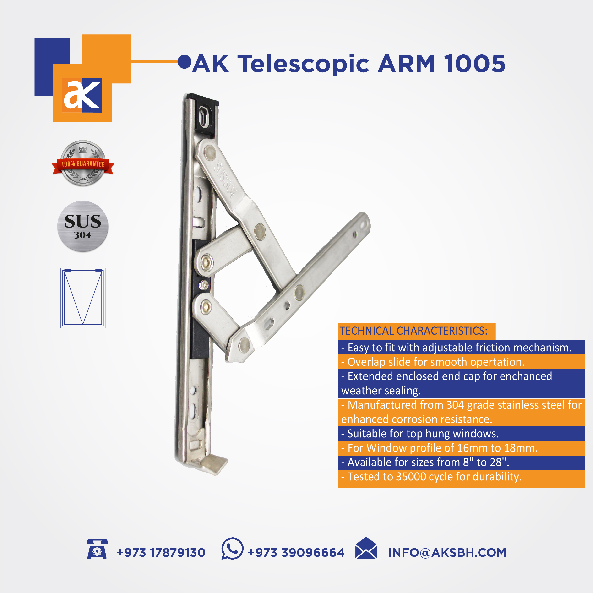 Ak Telescopic Arm 1005