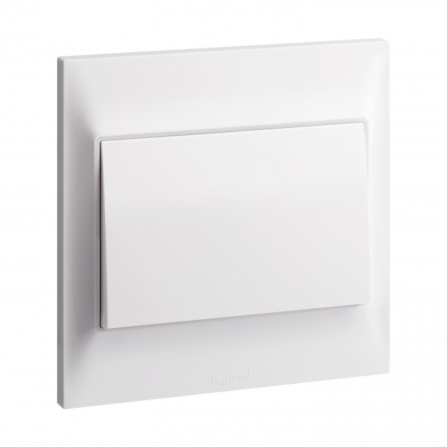 Legrand White 1 Gang 1 Way Belanko S