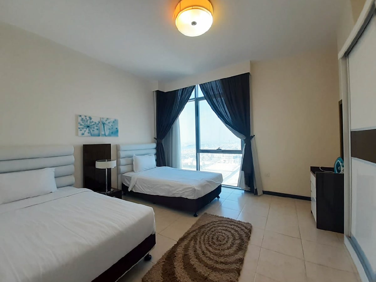 Sea View Fully Furnished Apartment For Rent - Mahooz