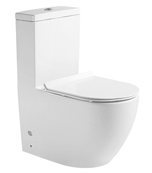 Areej A-3026 S-Trap White Ceramic Washdown One Piece Toilet Size:680X375X810Mm - 250Mm