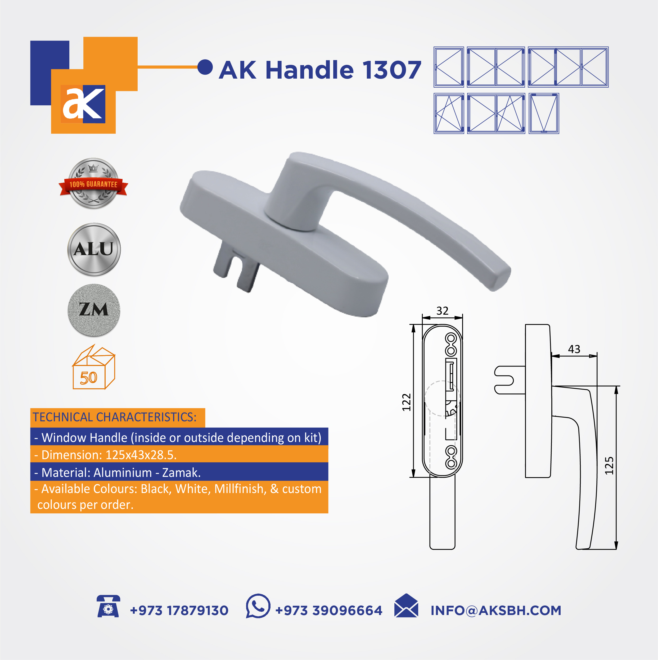 Ak Window Handle 005