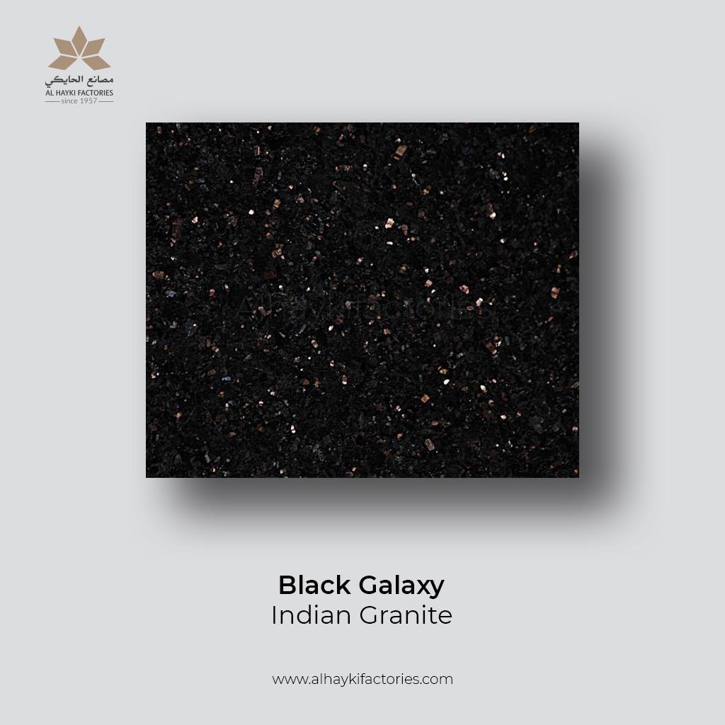 Black Galaxy - Indian Granite (Slab 3Cm 100 X 60)