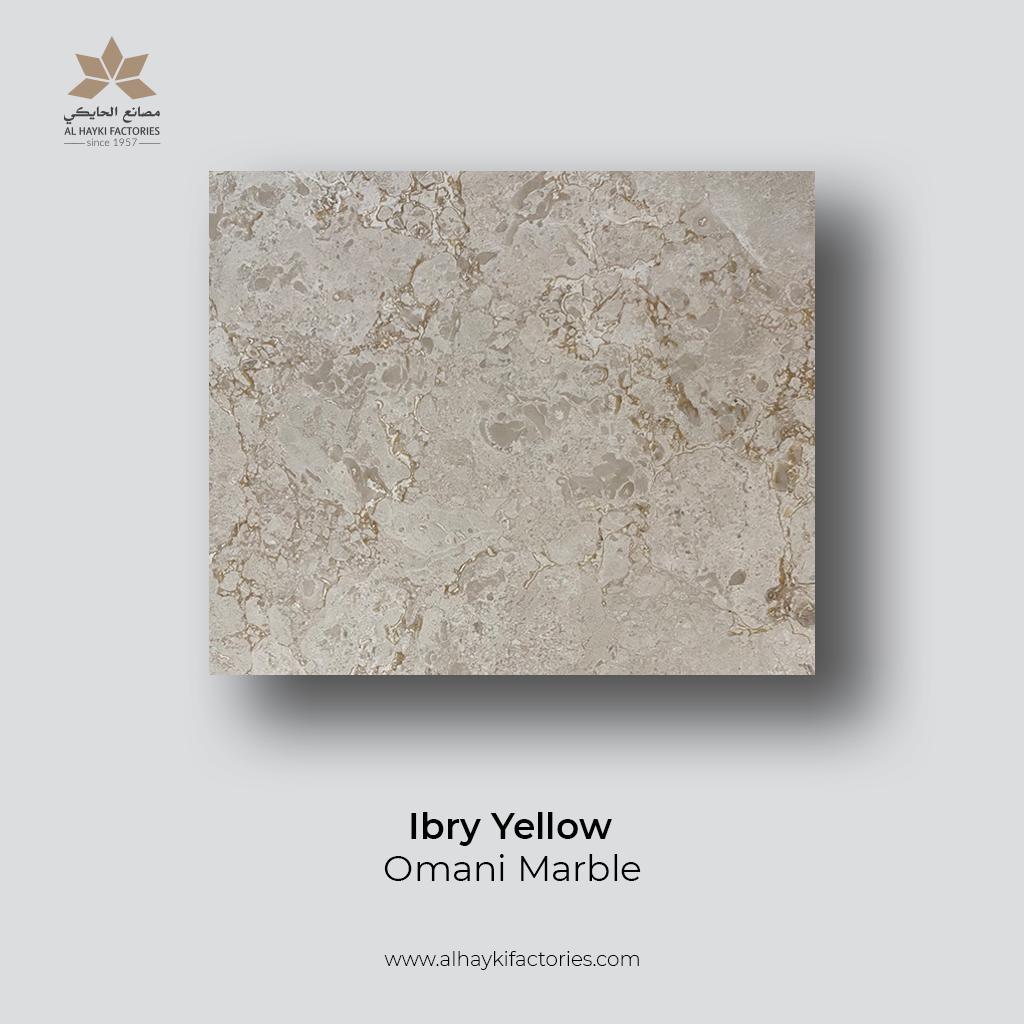 Ibry Yellow - Omani Marble (Slab 2Cm (100X100))