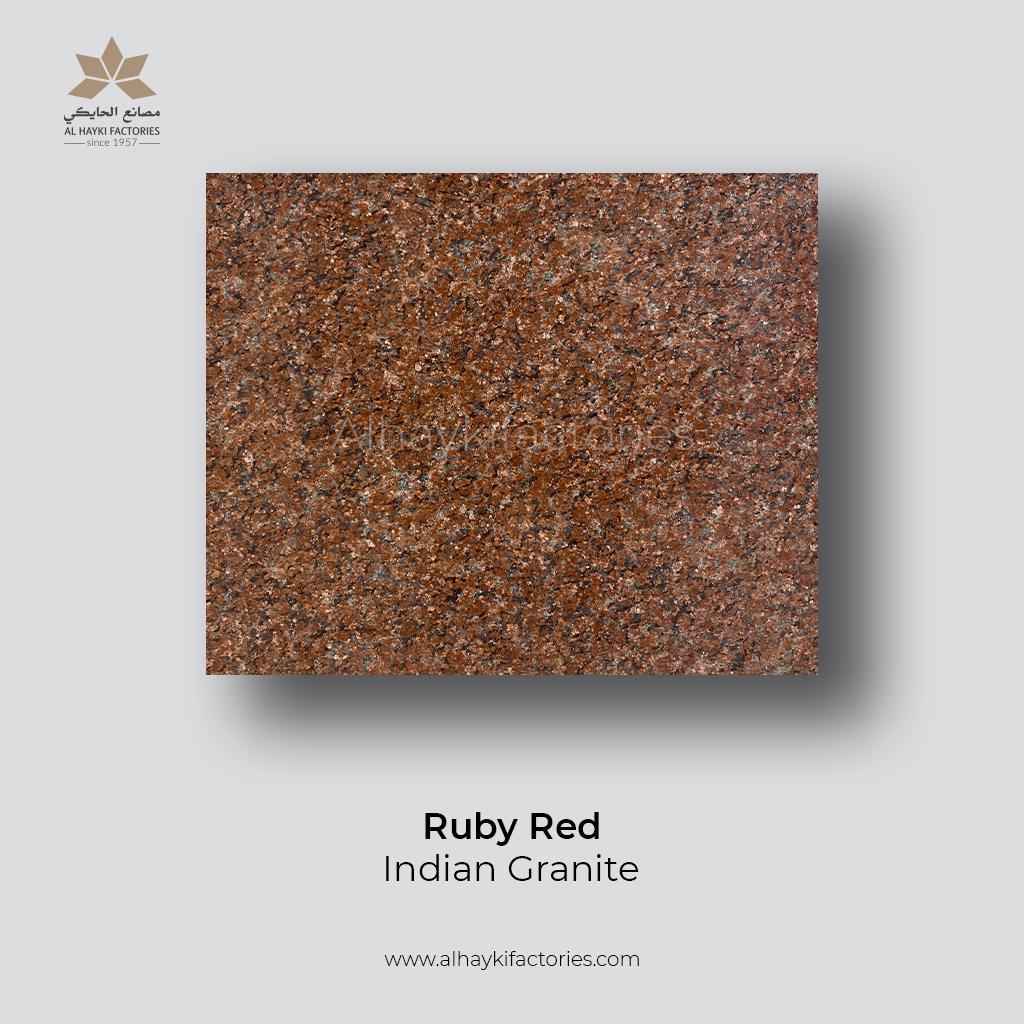 Ruby Red - Indian Granite (Slab 2Cm (100X60))