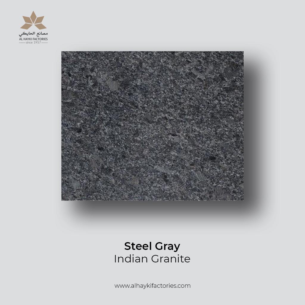 Steel Gray - Indian Granite (Slab 2Cm (100X60))