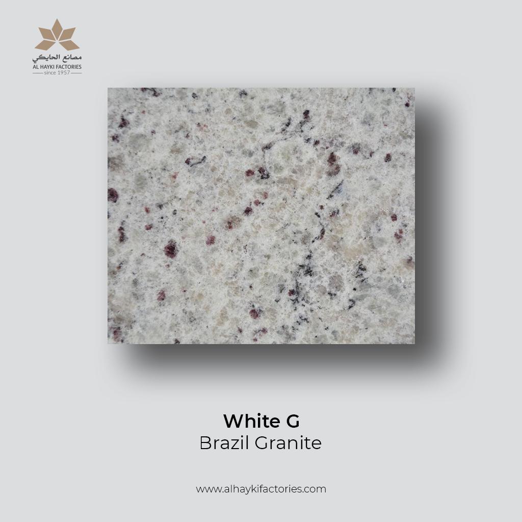 White G - Brazil Granite (Slab 2Cm (100X100))