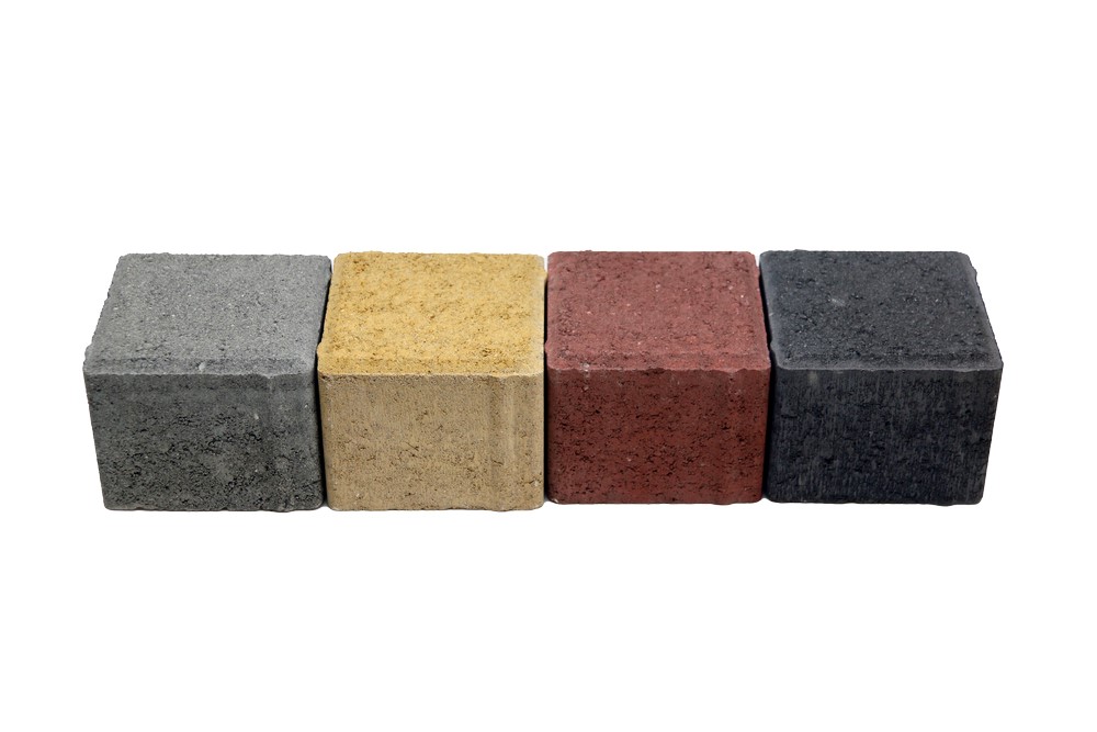 Half Paver 100x100x80mm Per SQM