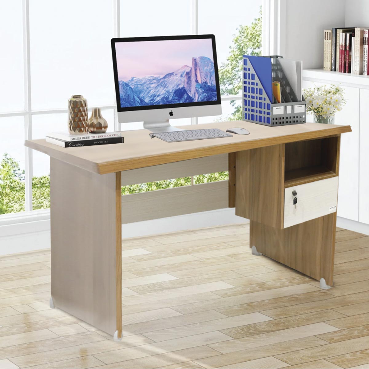 OFFICE TABLE-120 CM-2BOX