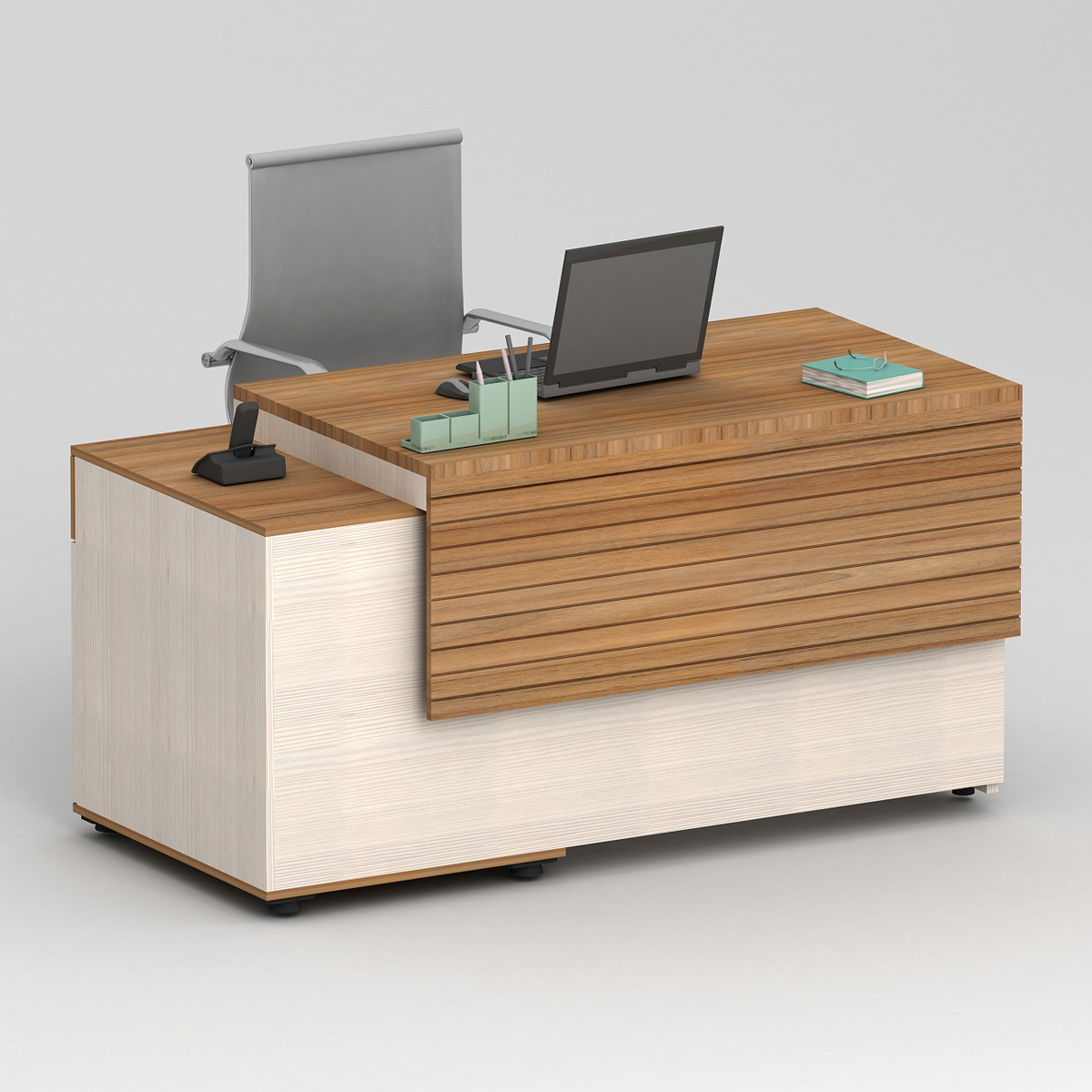 OFFICE TABLE-150 CM-2BOX