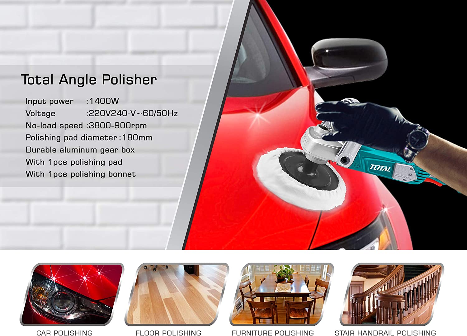 Toatal angle polisher