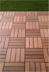 Novawood - Ash Tile Decking Per Sqm